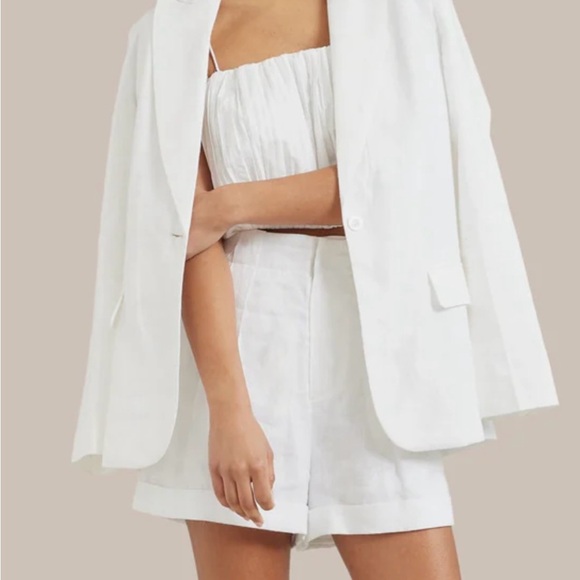 Modern Citizen Jessa Linen Blazer - Picture 5 of 13